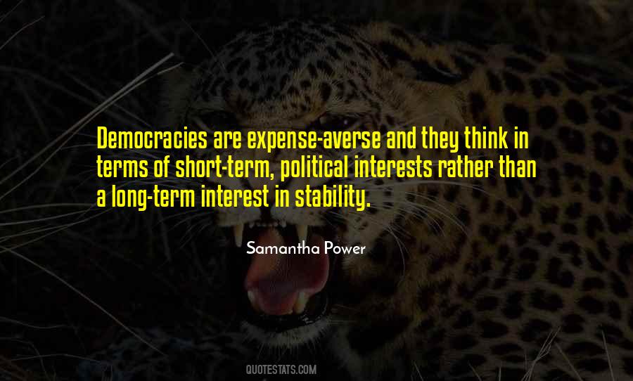 Power Interests Quotes #1662828