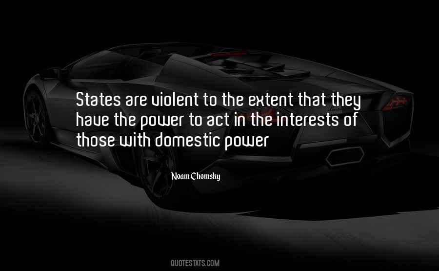Power Interests Quotes #1681367