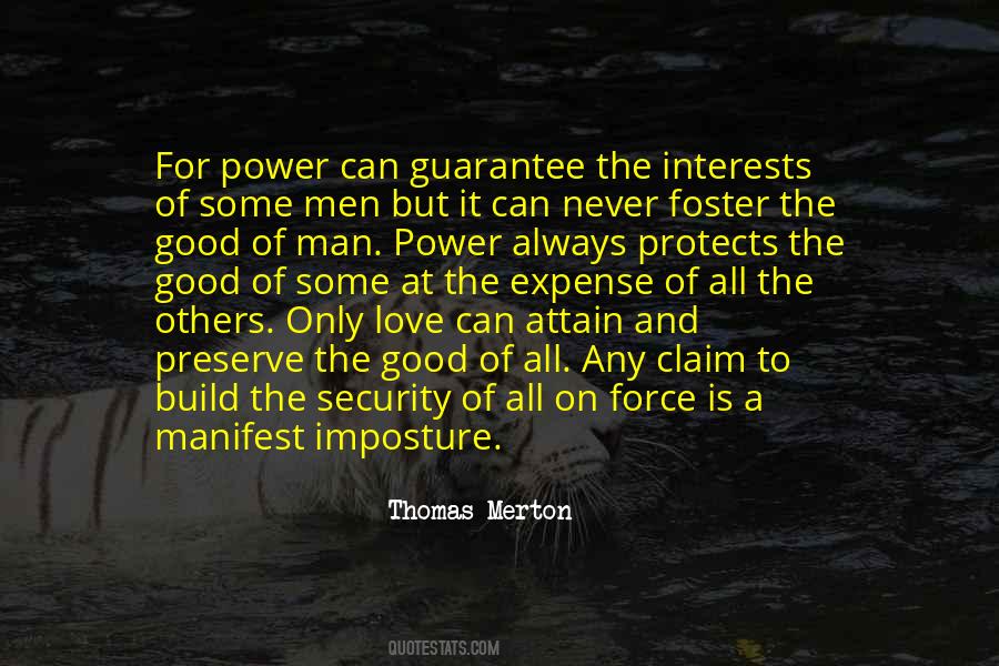 Power Interests Quotes #872282