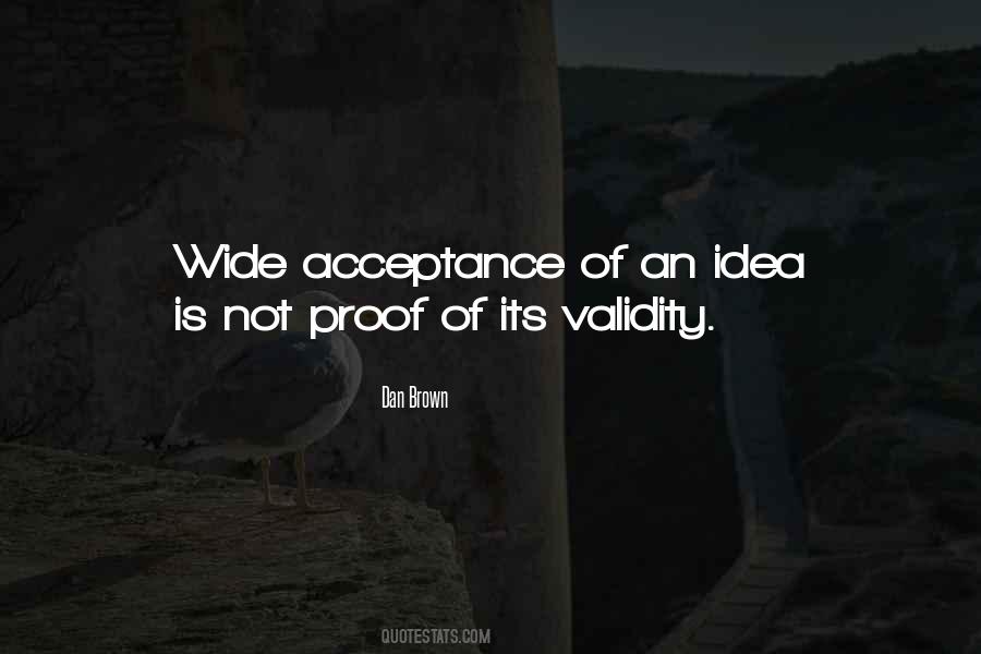 Quotes About Validity #1059237