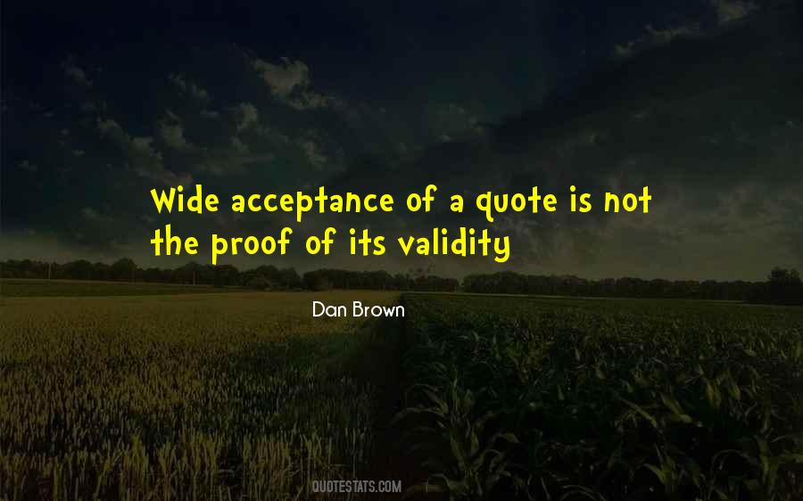 Quotes About Validity #1259894