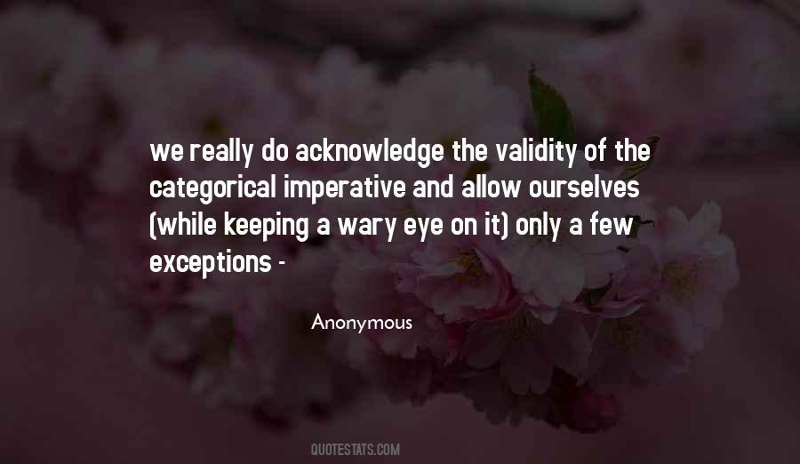 Quotes About Validity #1329639