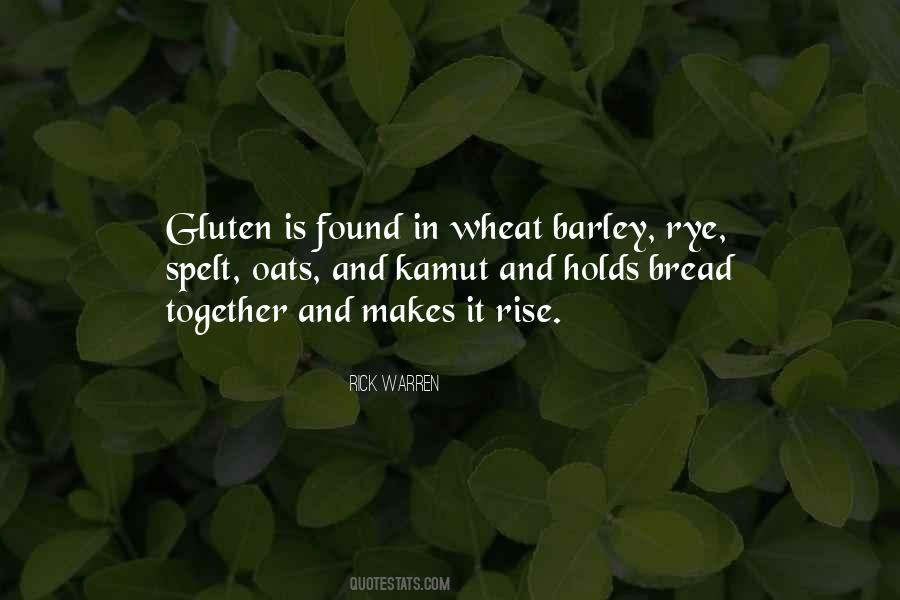 Quotes About Barley #1256381