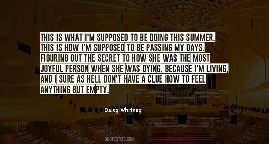 Quotes About Days Passing #1127573