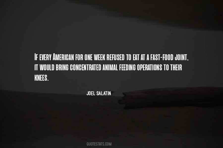Concentrated Animal Feeding Quotes #1761301