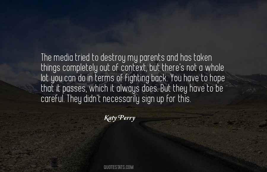 Quotes About Fighting With Your Parents #216804