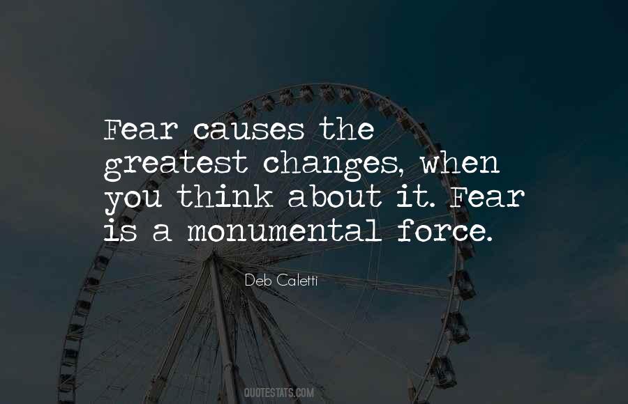 Fear Causes Quotes #1433328
