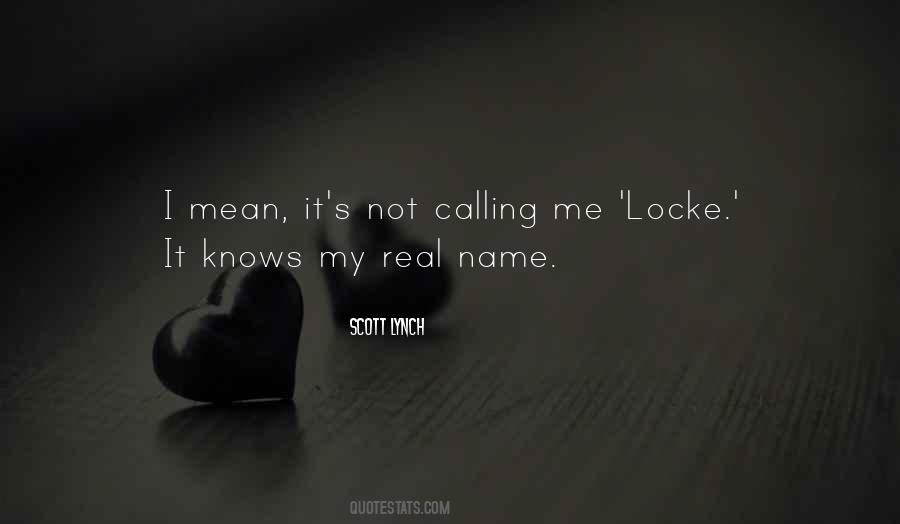 Quotes About Calling My Name #460816