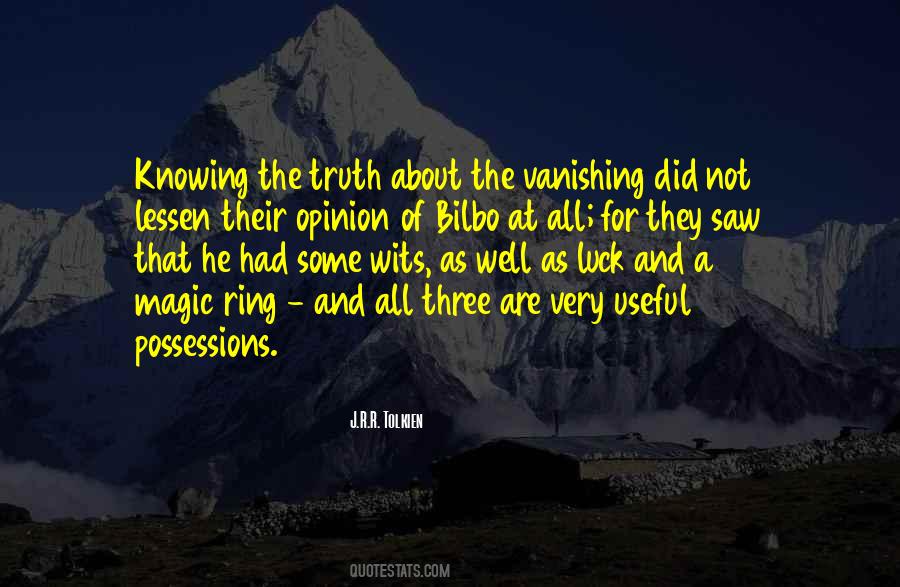 Magic Tolkien Quotes #1043561