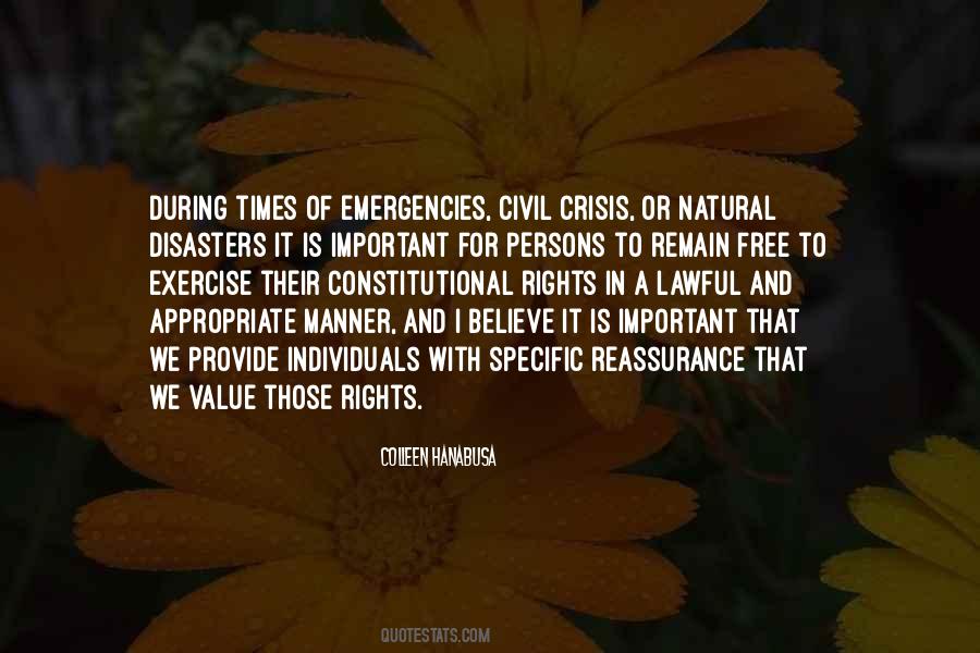 Quotes About Emergencies #1089478