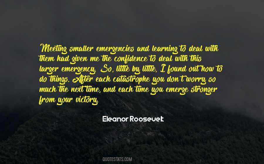 Quotes About Emergencies #1228645