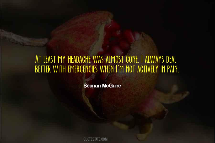 Quotes About Emergencies #304141