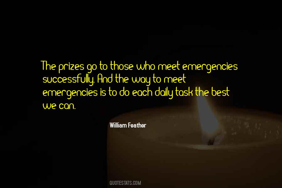 Quotes About Emergencies #601107