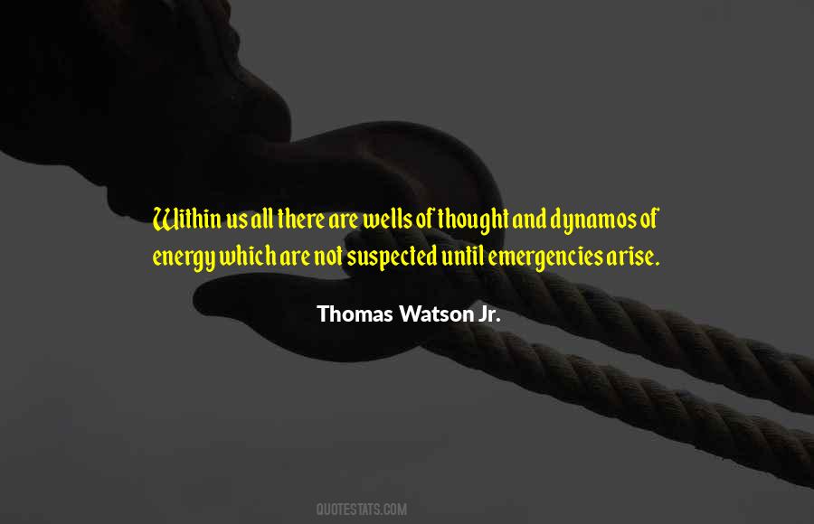 Quotes About Emergencies #836049