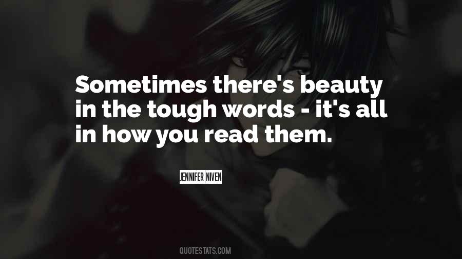 Beauty In Words Quotes #1366720