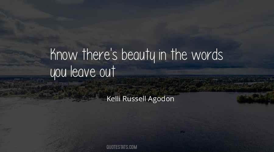 Beauty In Words Quotes #1497838