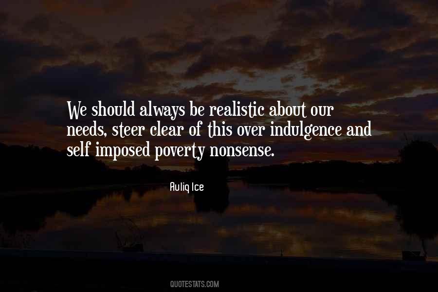 Quotes About Indulgence #357574