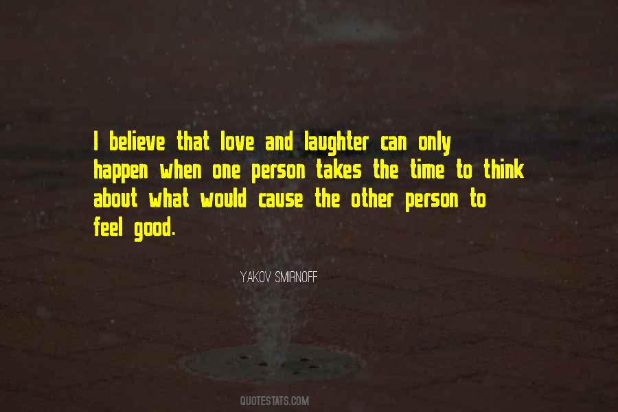 Quotes About Love And Laughter #97614