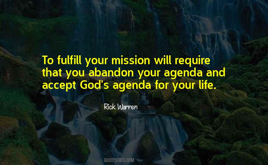 Quotes About Missions In Life #961932