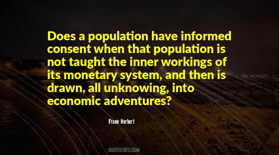 Quotes About Monetary System #667589