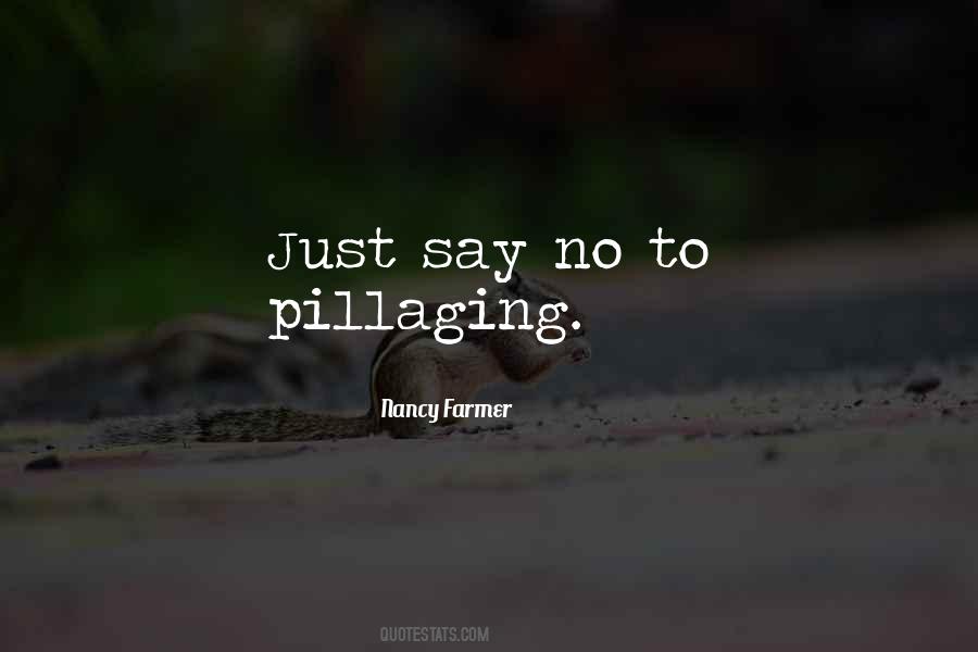 Quotes About Pillaging #1462975