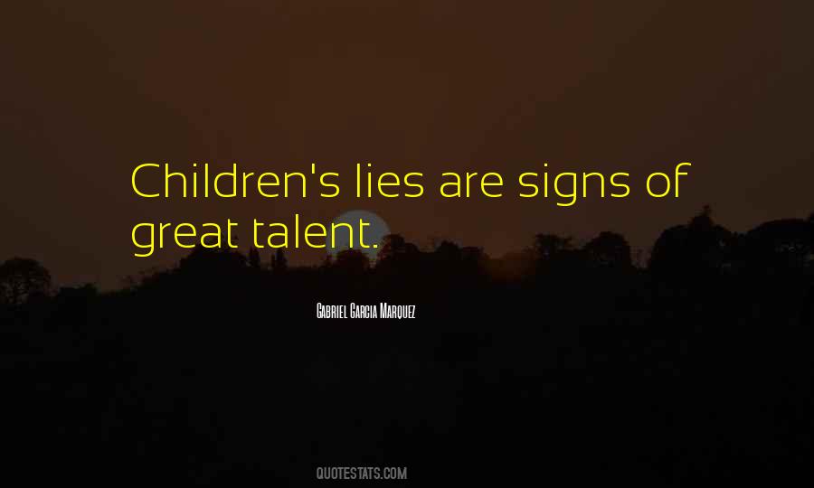 Children Have Talent Quotes #315913