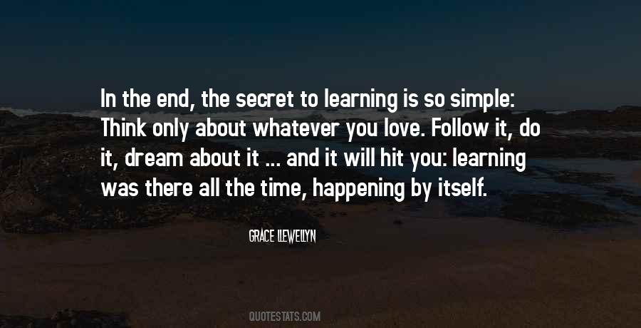 Learning To Be Simple Quotes #1775841