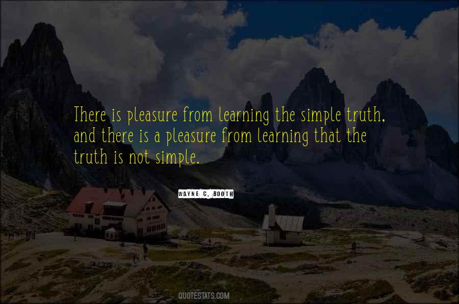 Learning To Be Simple Quotes #720980