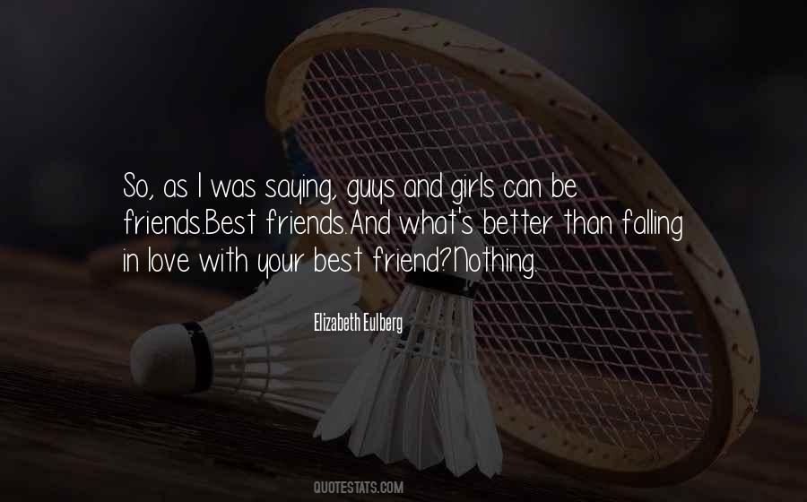 Quotes About Best Friends Falling In Love #1688302