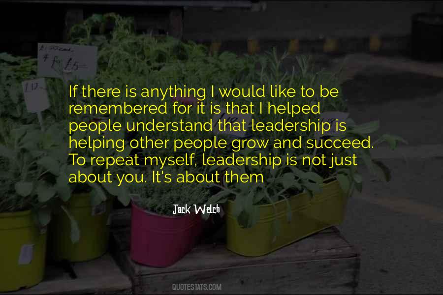 Quotes About Helping Others Succeed #1061012