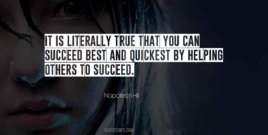 Quotes About Helping Others Succeed #871695