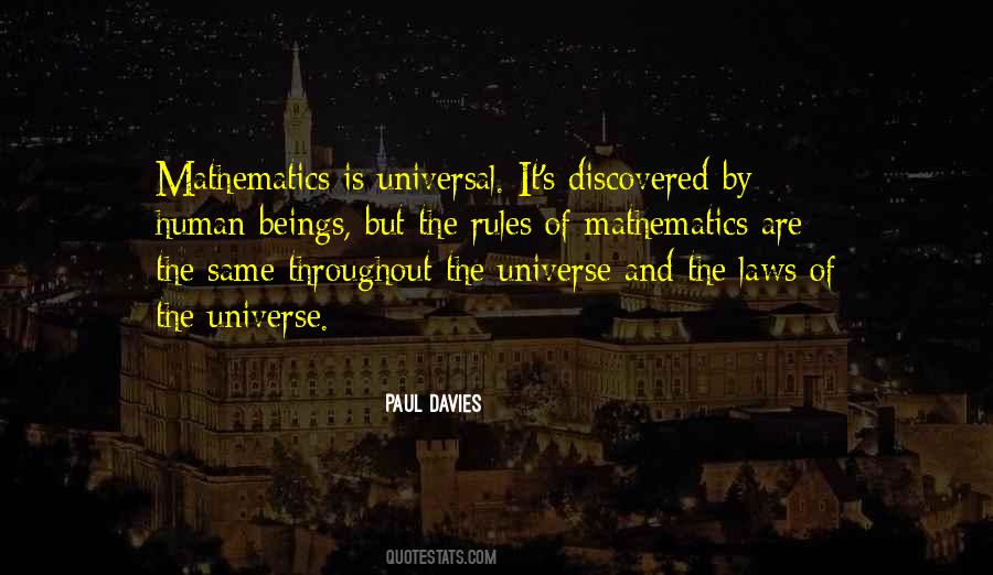 Law Of Universe Quotes #775880