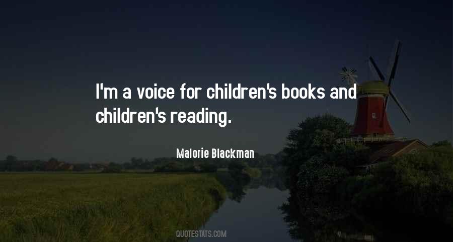 Reading And Children Quotes #1048676