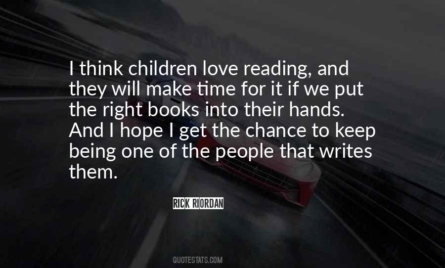 Reading And Children Quotes #136046