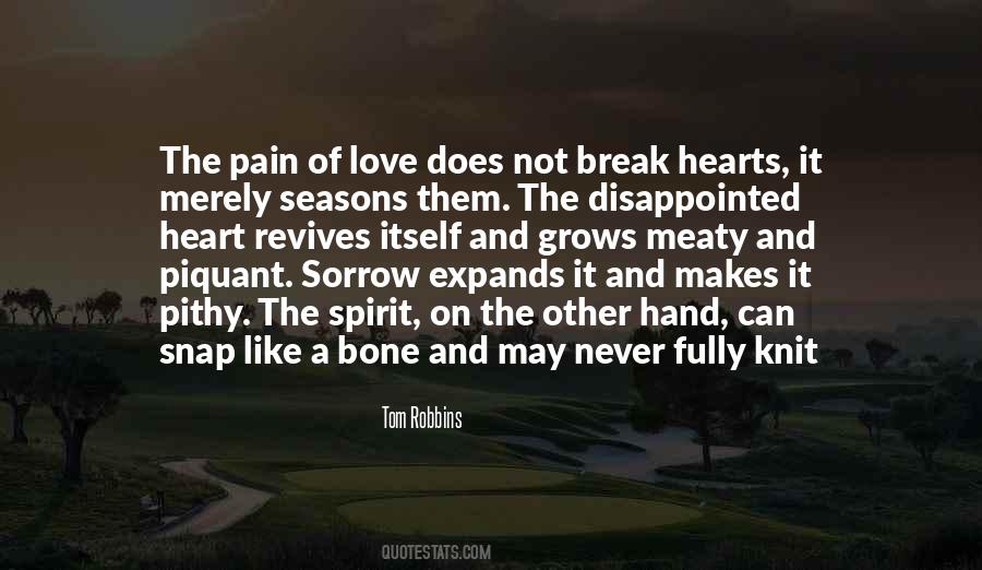 Quotes About Disappointed Love #166244