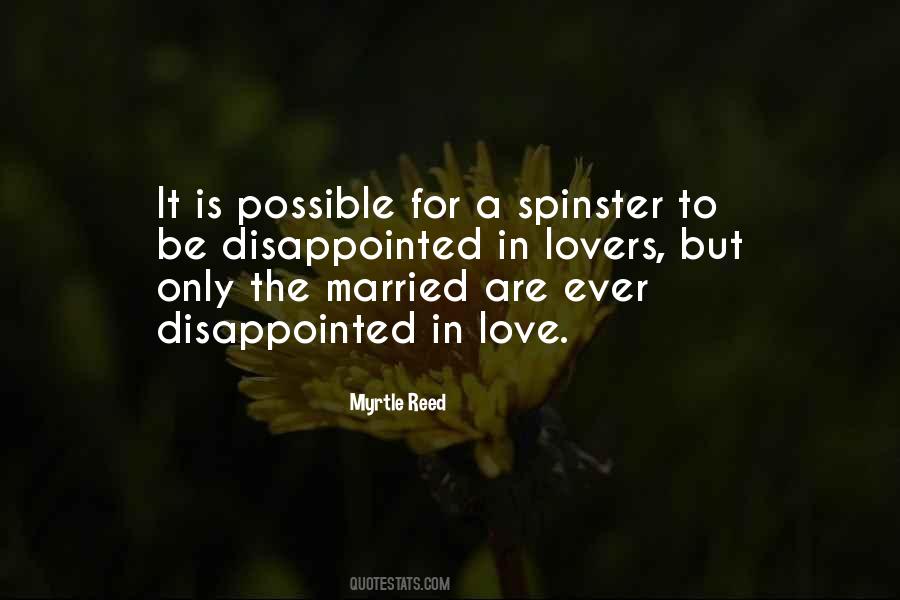 Quotes About Disappointed Love #1830794