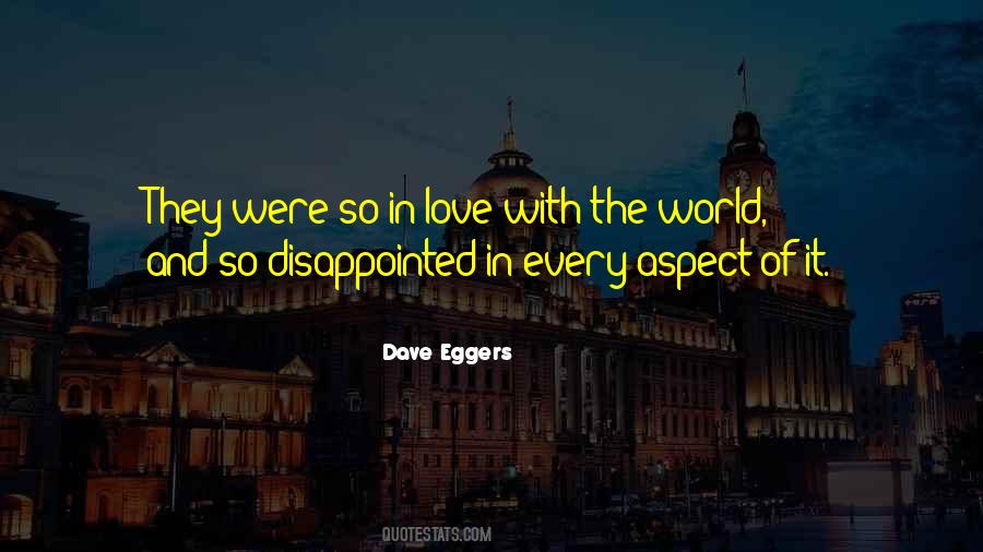 Quotes About Disappointed Love #338803