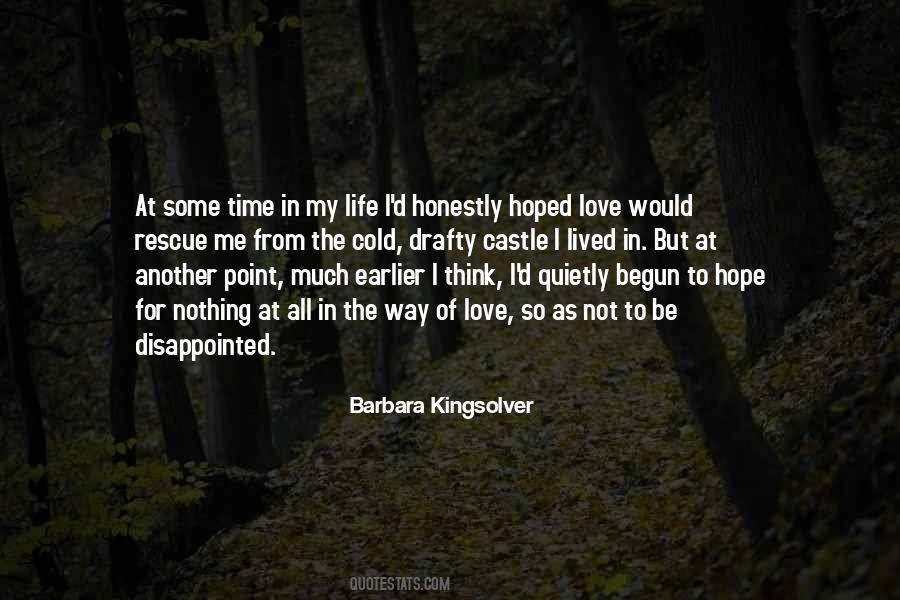 Quotes About Disappointed Love #848058