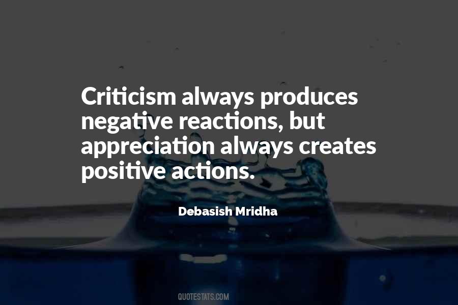 Quotes About Reactions And Actions #777915