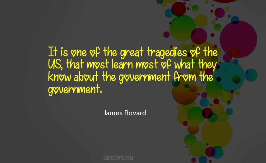 Great Tragedies Quotes #1603705