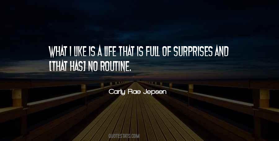 Surprises Of Life Quotes #1649679