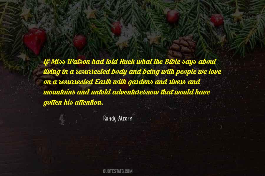 Resurrected Body Quotes #366118