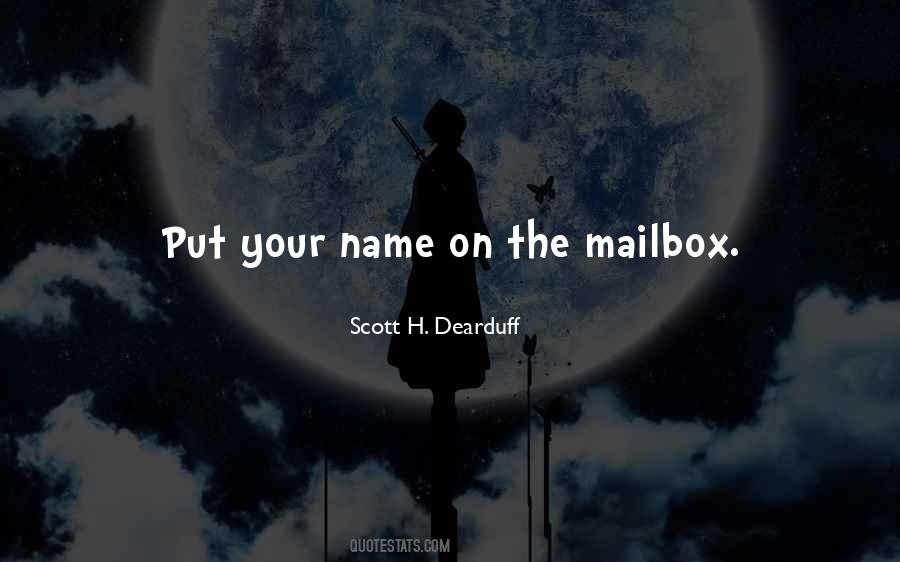 Quotes About Your Name #1412850