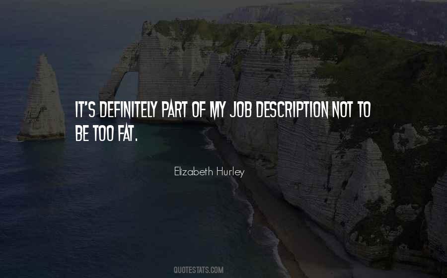 Quotes About Job Description #127553