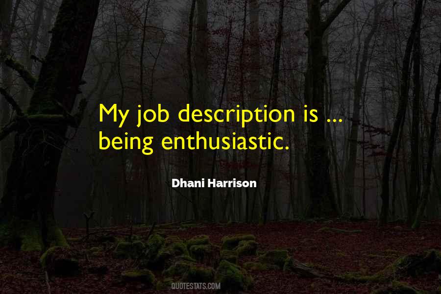 Quotes About Job Description #1798410