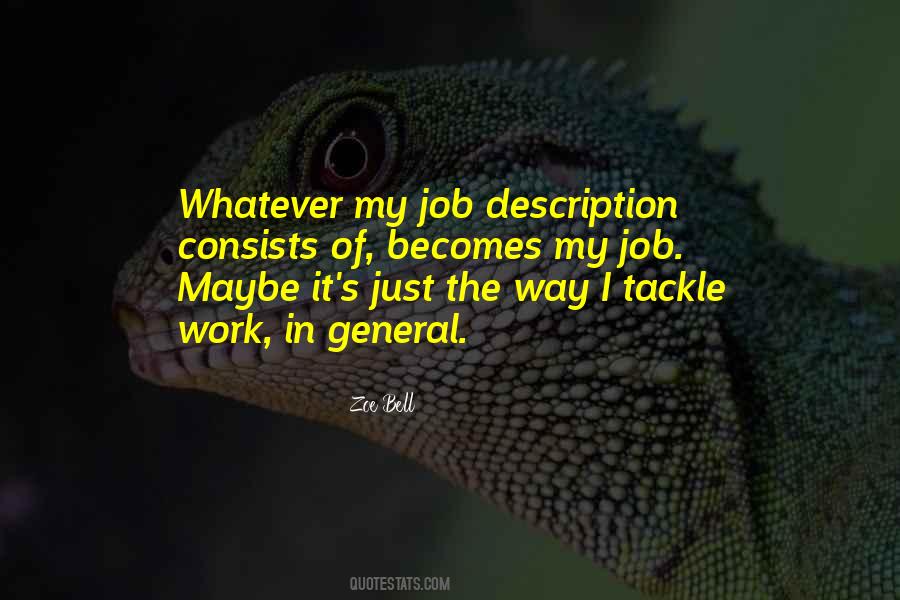 Quotes About Job Description #848268