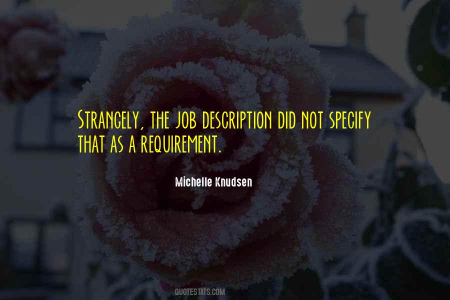 Quotes About Job Description #982686