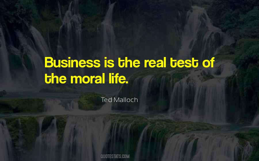 Moral Life Quotes #1163663