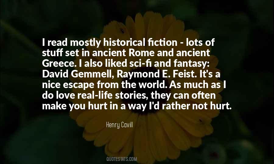 Historical Fantasy Quotes #1660551