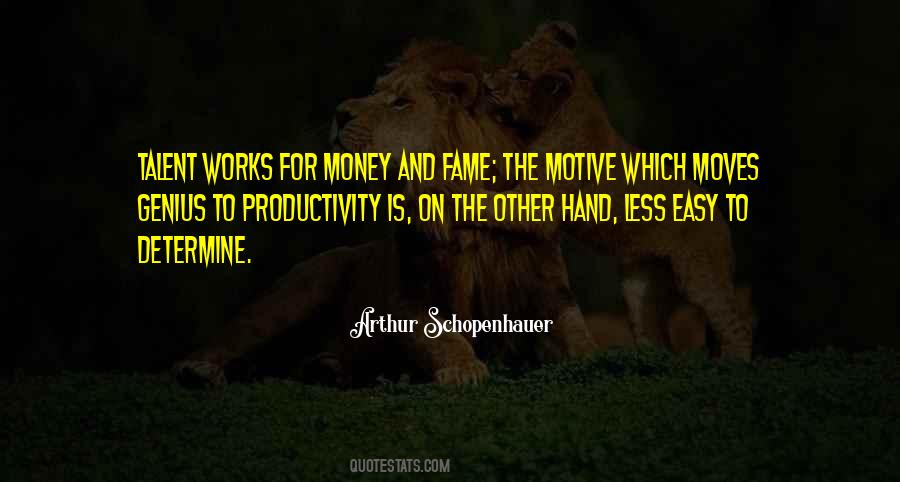 Quotes About Money And Fame #1868647